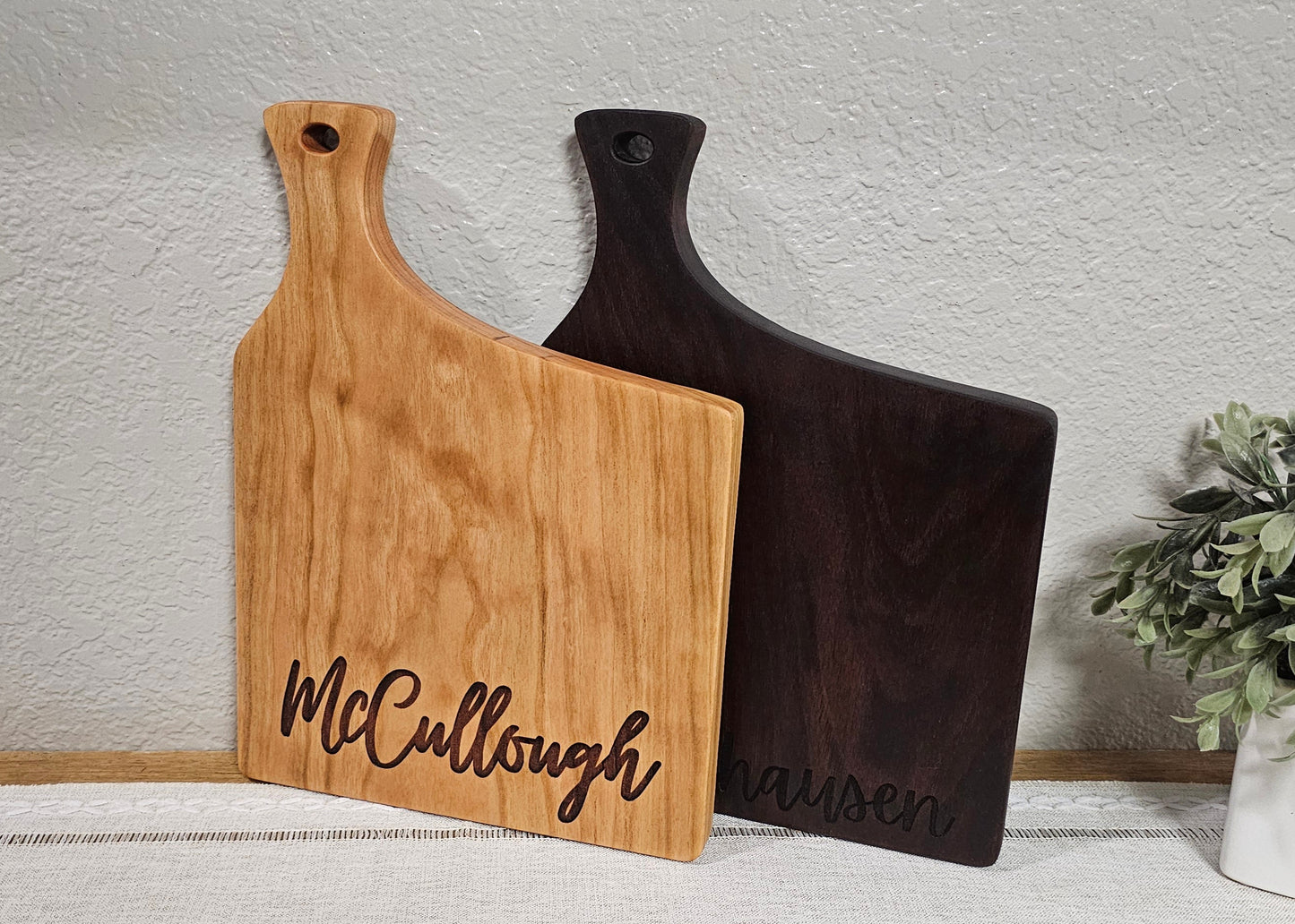 Personalized Charcuterie Board | Multiple Wood Color & Style Options