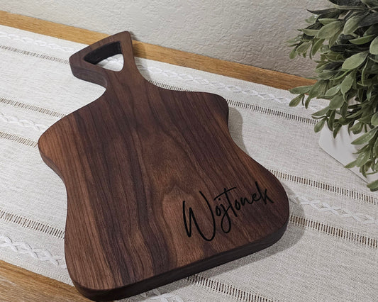 Personalized Charcuterie Board | Multiple Wood Color & Style Options