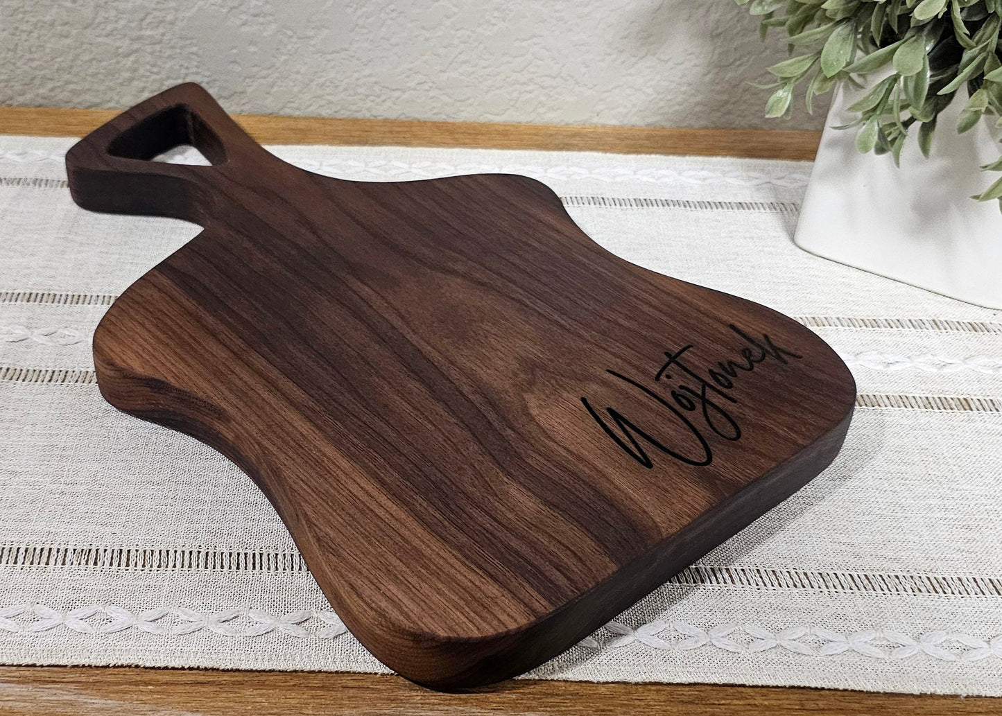 Personalized Charcuterie Board | Multiple Wood Color & Style Options