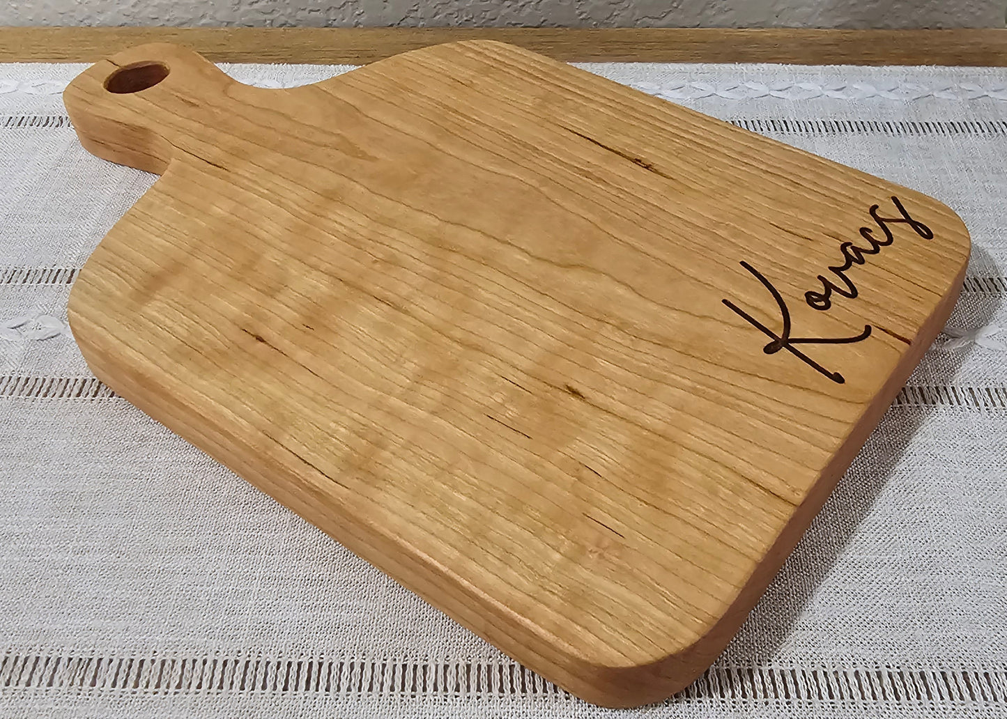 Personalized Charcuterie Board | Multiple Wood Color & Style Options