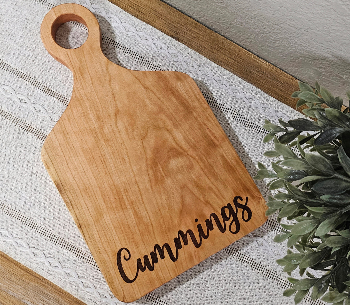 Personalized Charcuterie Board | Multiple Wood Color & Style Options