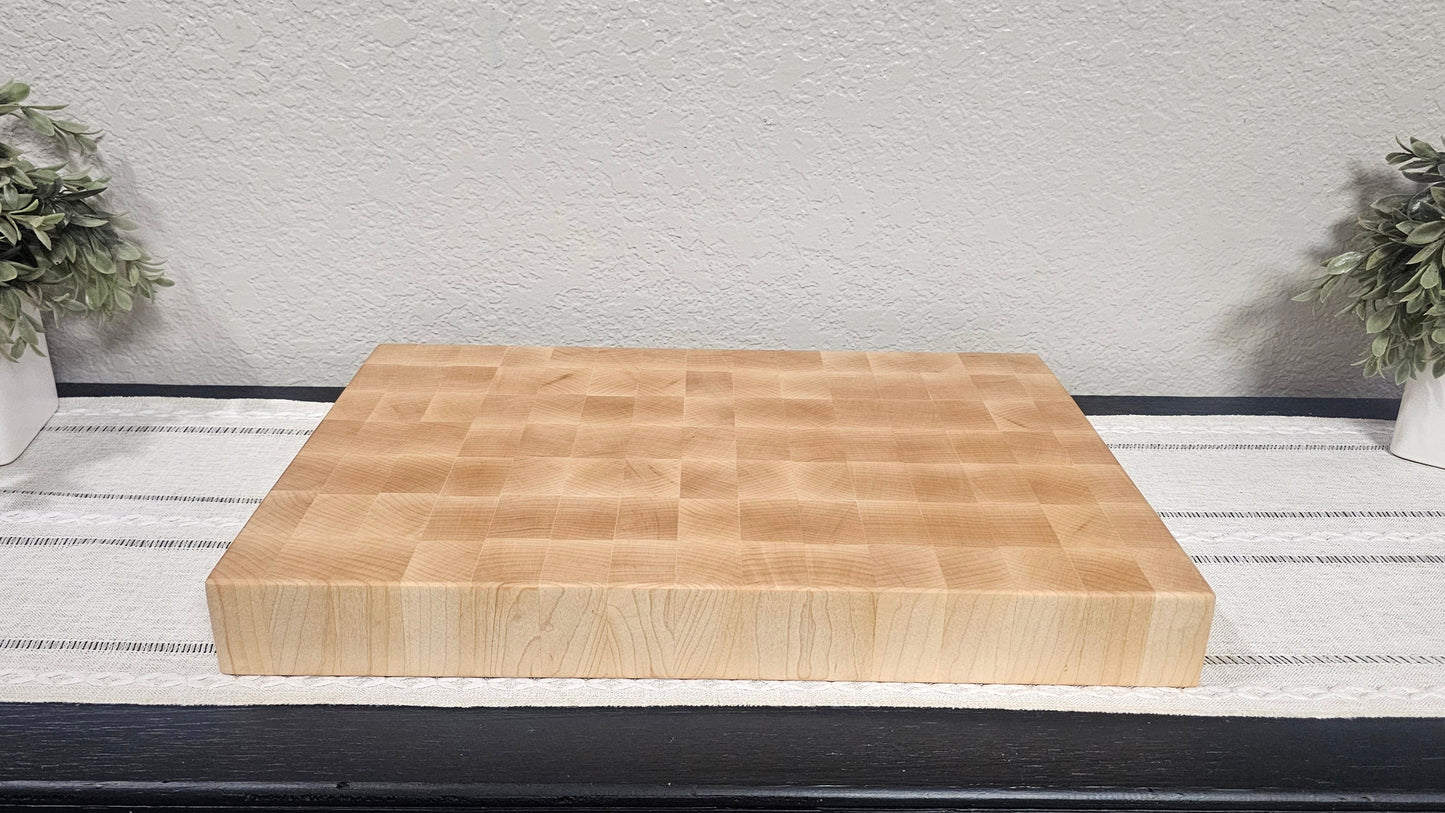 Maple End Grain Cutting Board