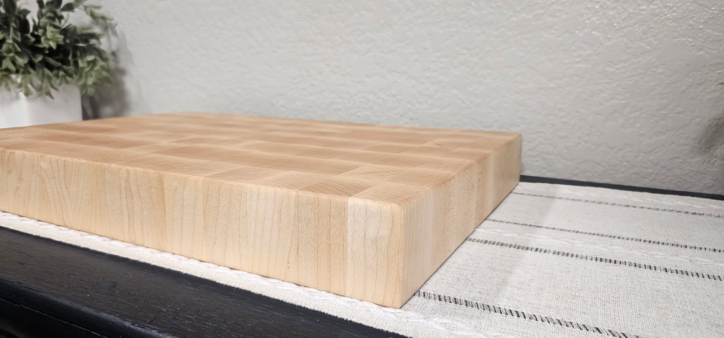 Maple End Grain Cutting Board