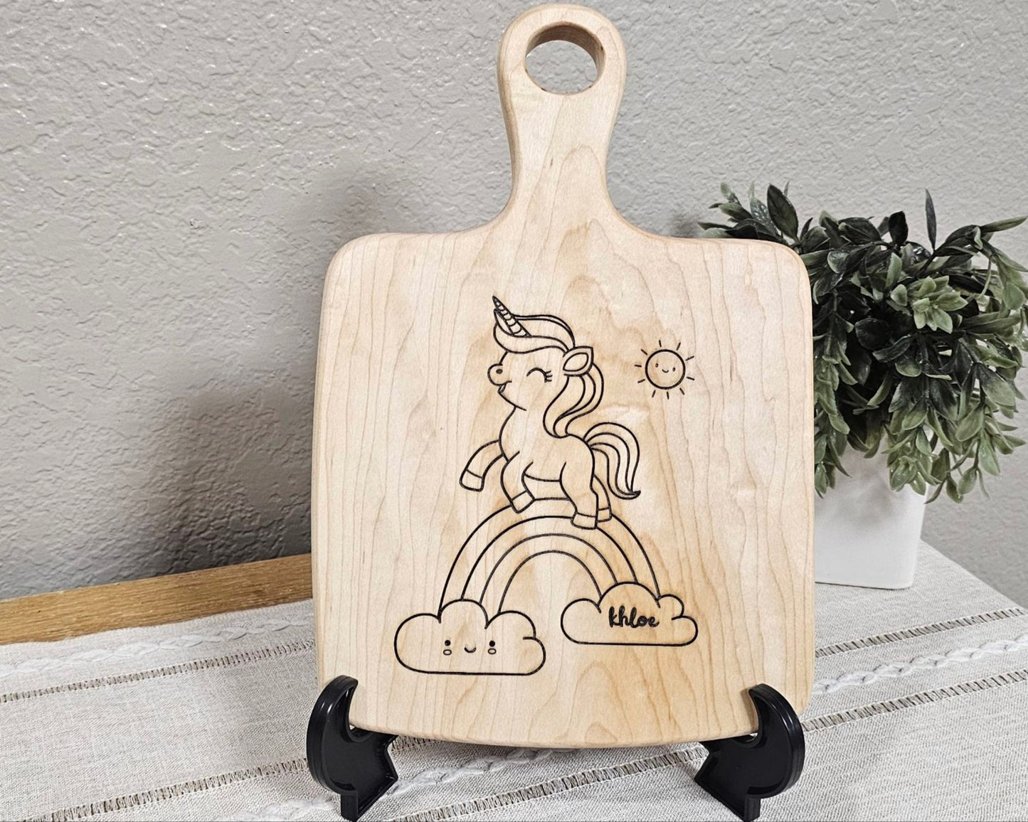 Charcuterie Board with Laser Engraving Add On | Cherry, Maple, Sapele, or Walnut Wood Color Options
