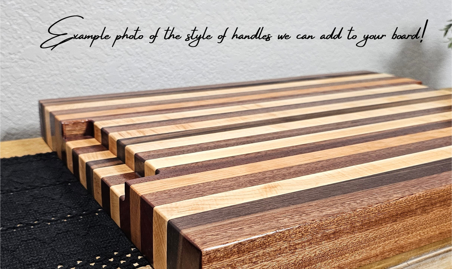 XL Large Patterned Board | Brisket Board