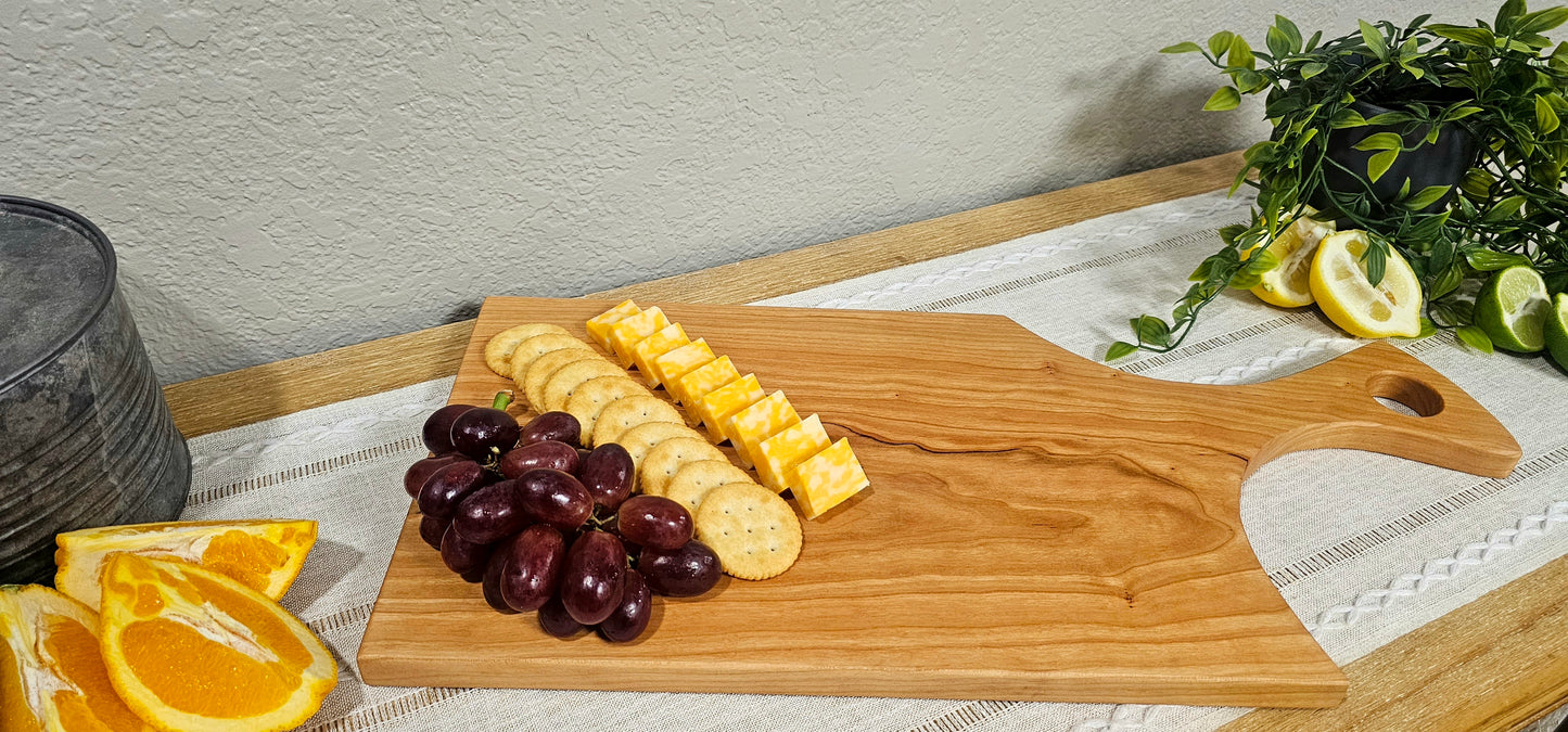 Cherry Cleaver Charcuterie board