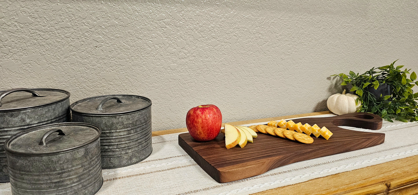 Large Walnut Charcuterie Board