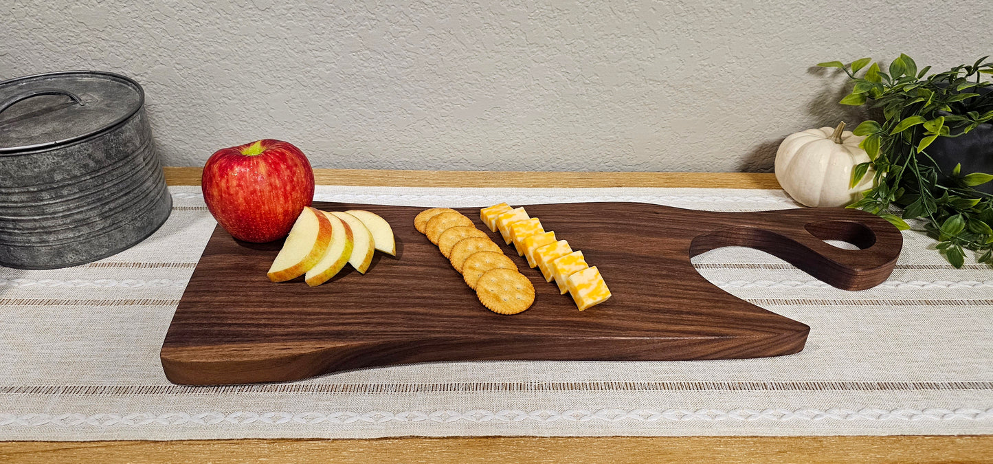 Large Walnut Charcuterie Board