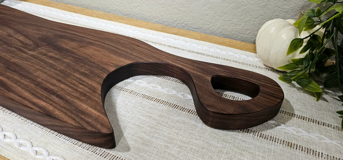 Large Walnut Charcuterie Board