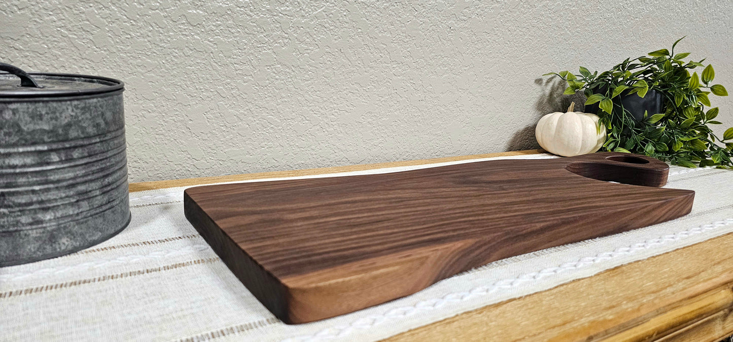 Large Walnut Charcuterie Board