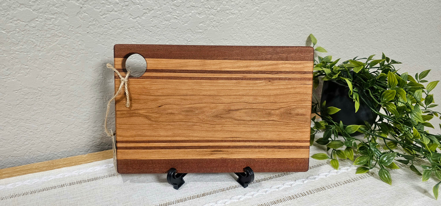 Cheese Board | African Sapele & Cherry Woods