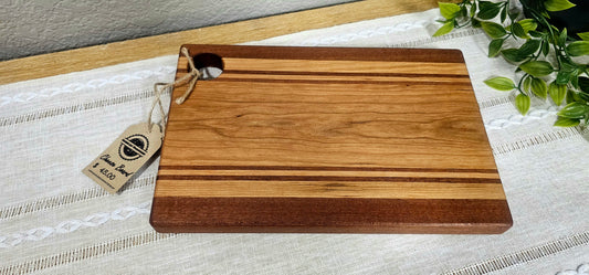 Cheese Board | African Sapele & Cherry Woods