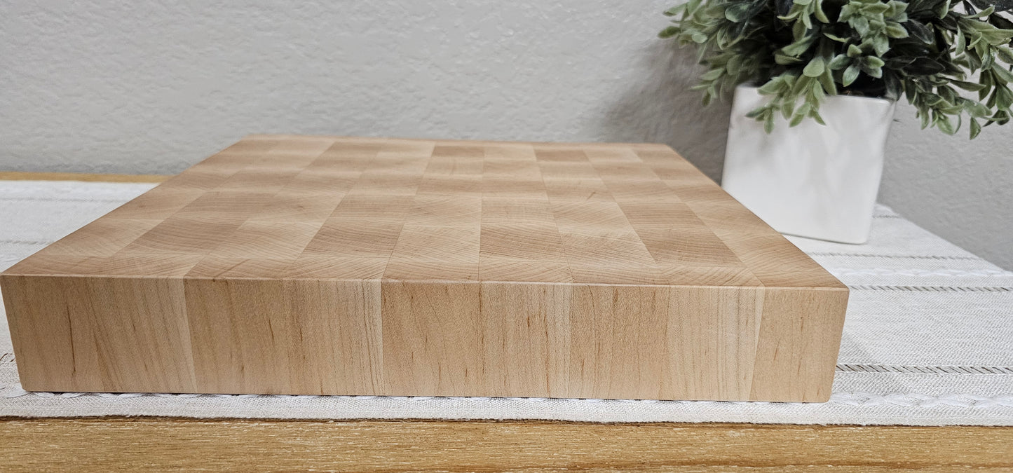 Maple End Grain Cutting Board