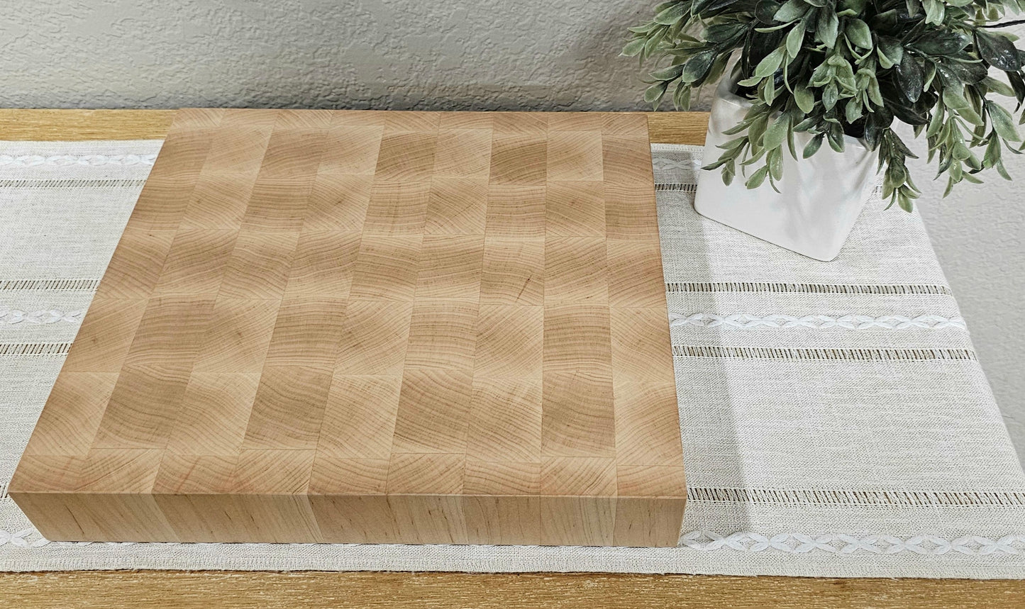 Maple End Grain Cutting Board