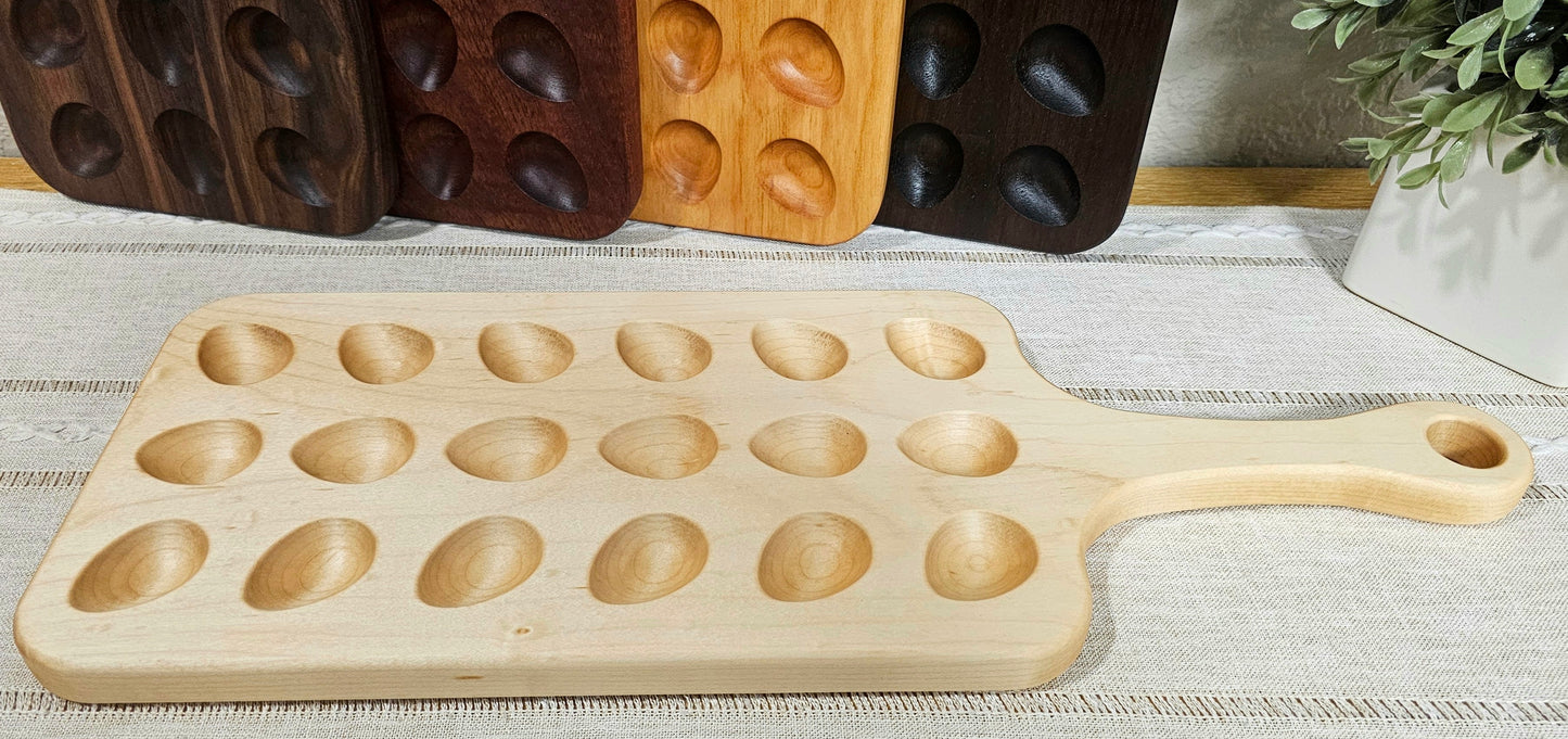 18 Count Deviled Egg Charcuterie Board | Reversible