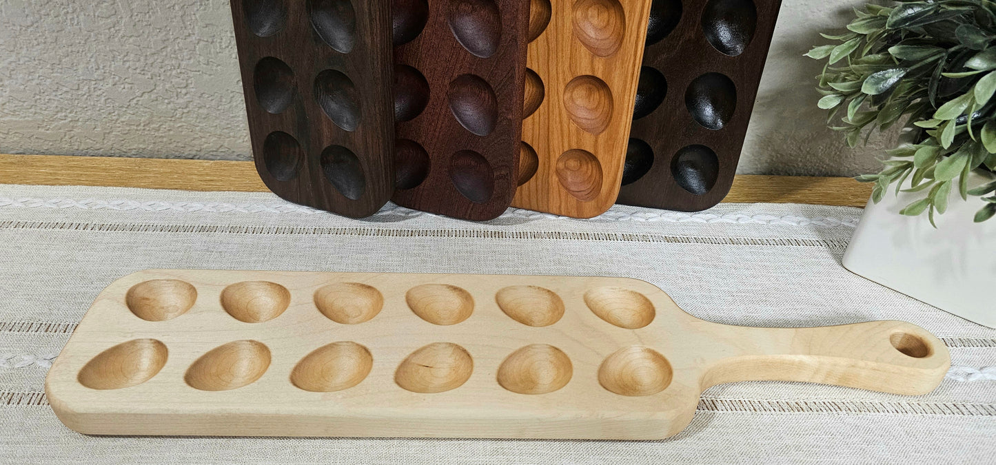 12 Count Deviled Egg Charcuterie Board | Reversible