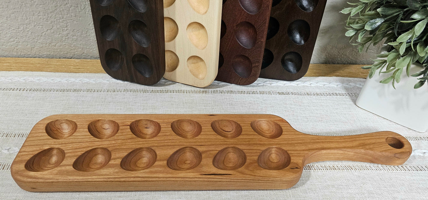 12 Count Deviled Egg Charcuterie Board | Reversible