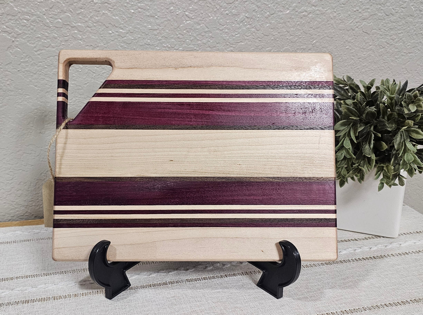 Cheese Board | Maple, Walnut, & Purpleheart