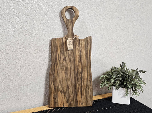 Large Charcuterie Board in Black Limba