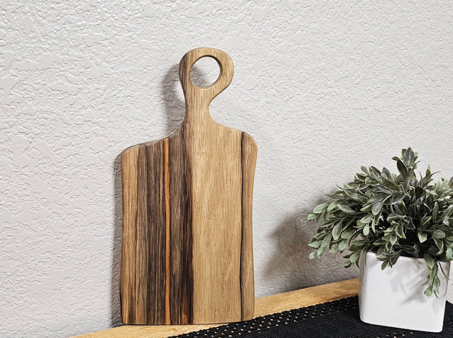 Charcuterie Board in Black Limba