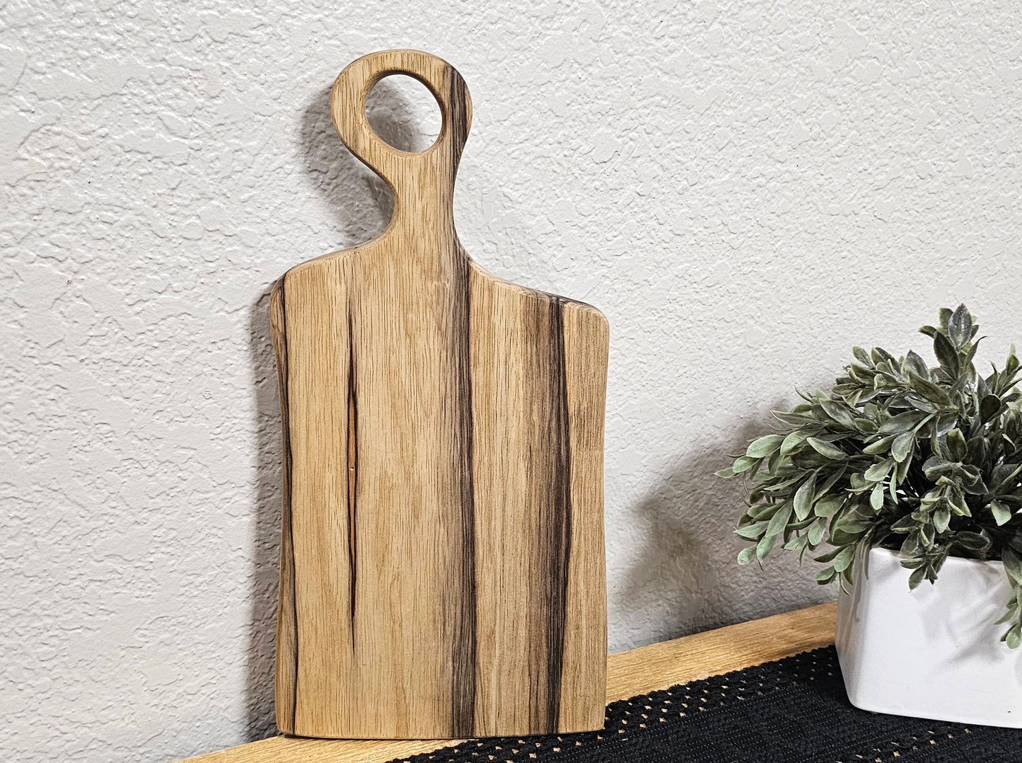 Charcuterie Board in Black Limba