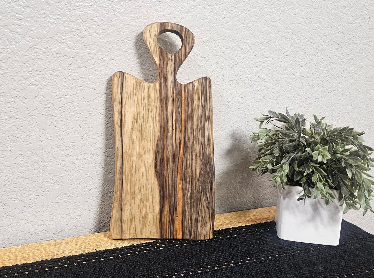 Charcuterie Board in Black Limba