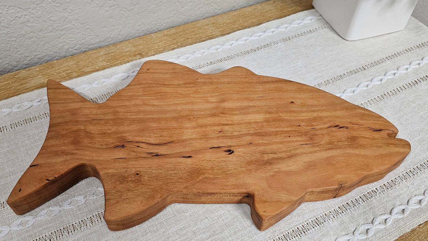 "Fish Dish" Wooden Tray