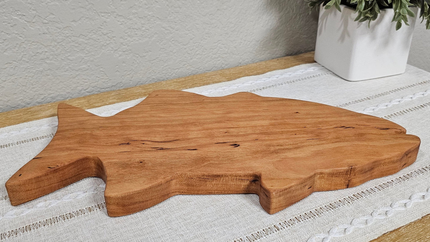 "Fish Dish" Wooden Tray