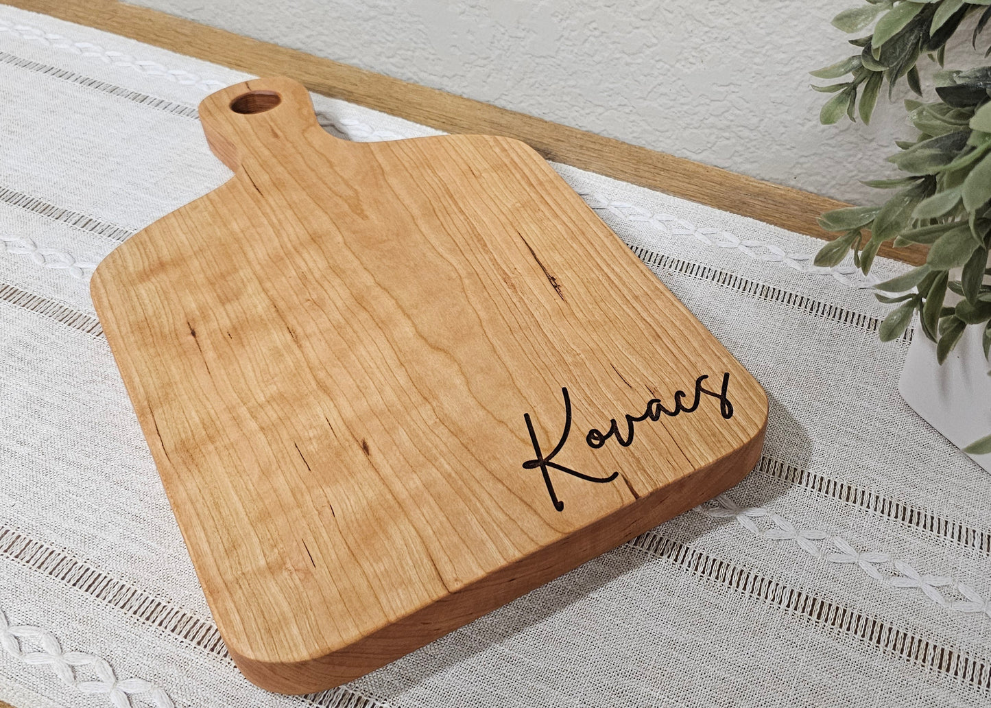 Personalized Charcuterie Board | Multiple Wood Color & Style Options