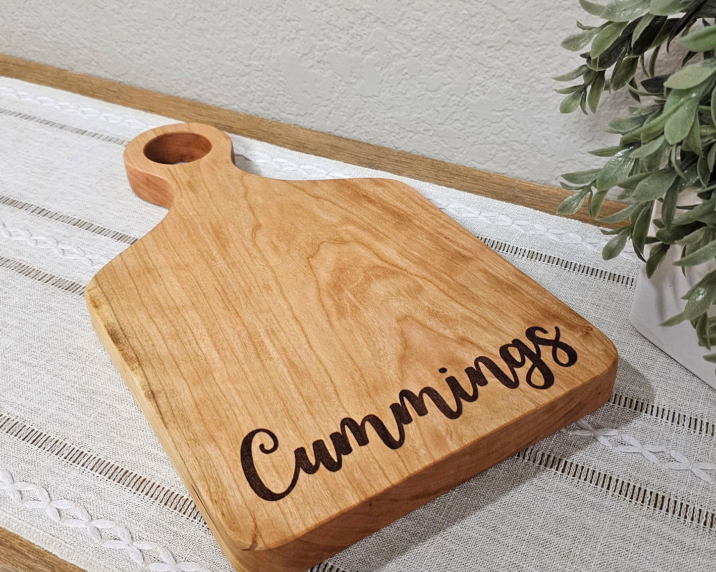 Personalized Charcuterie Board | Multiple Wood Color & Style Options