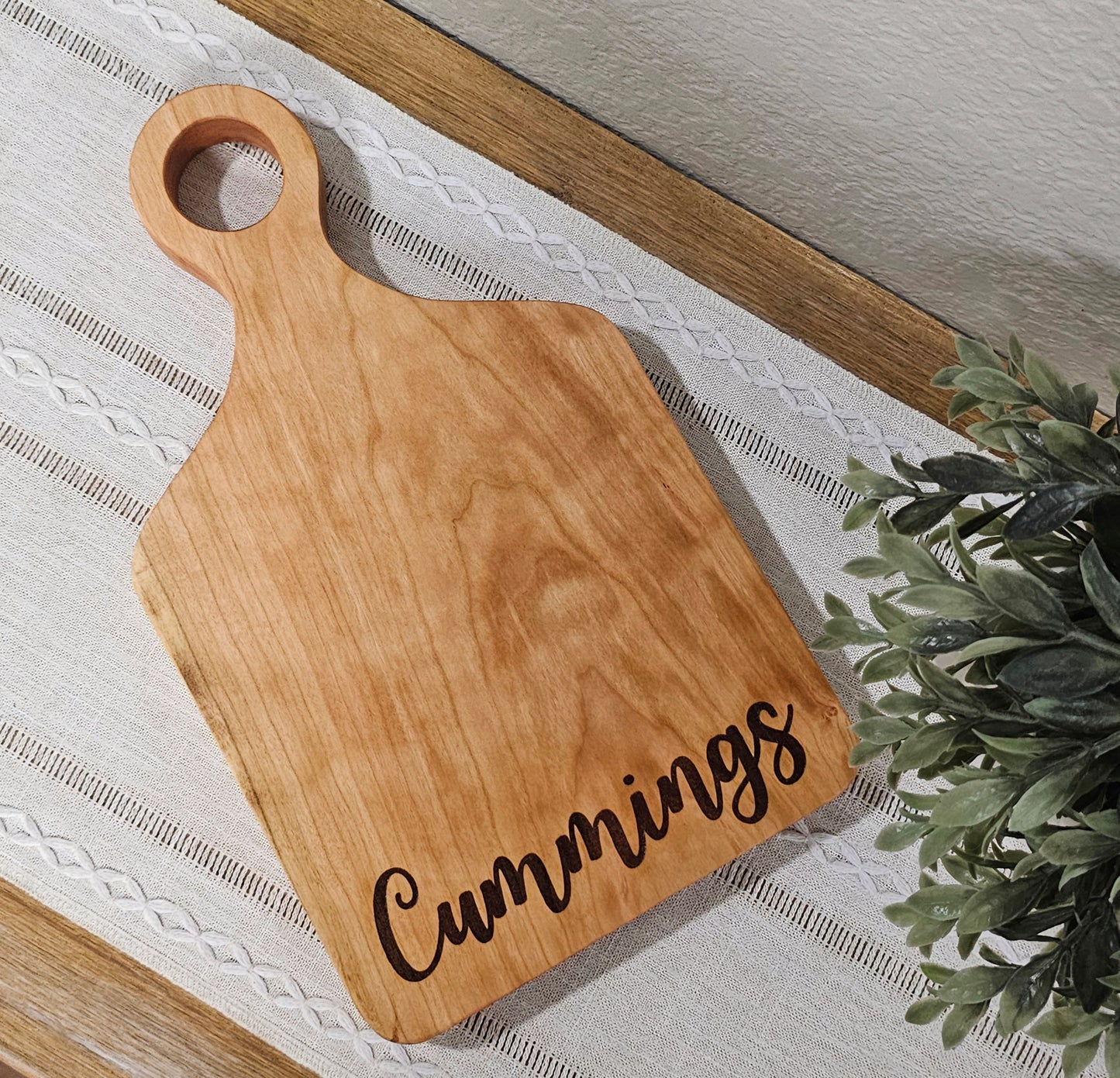 Personalized Charcuterie Board | Multiple Wood Color & Style Options