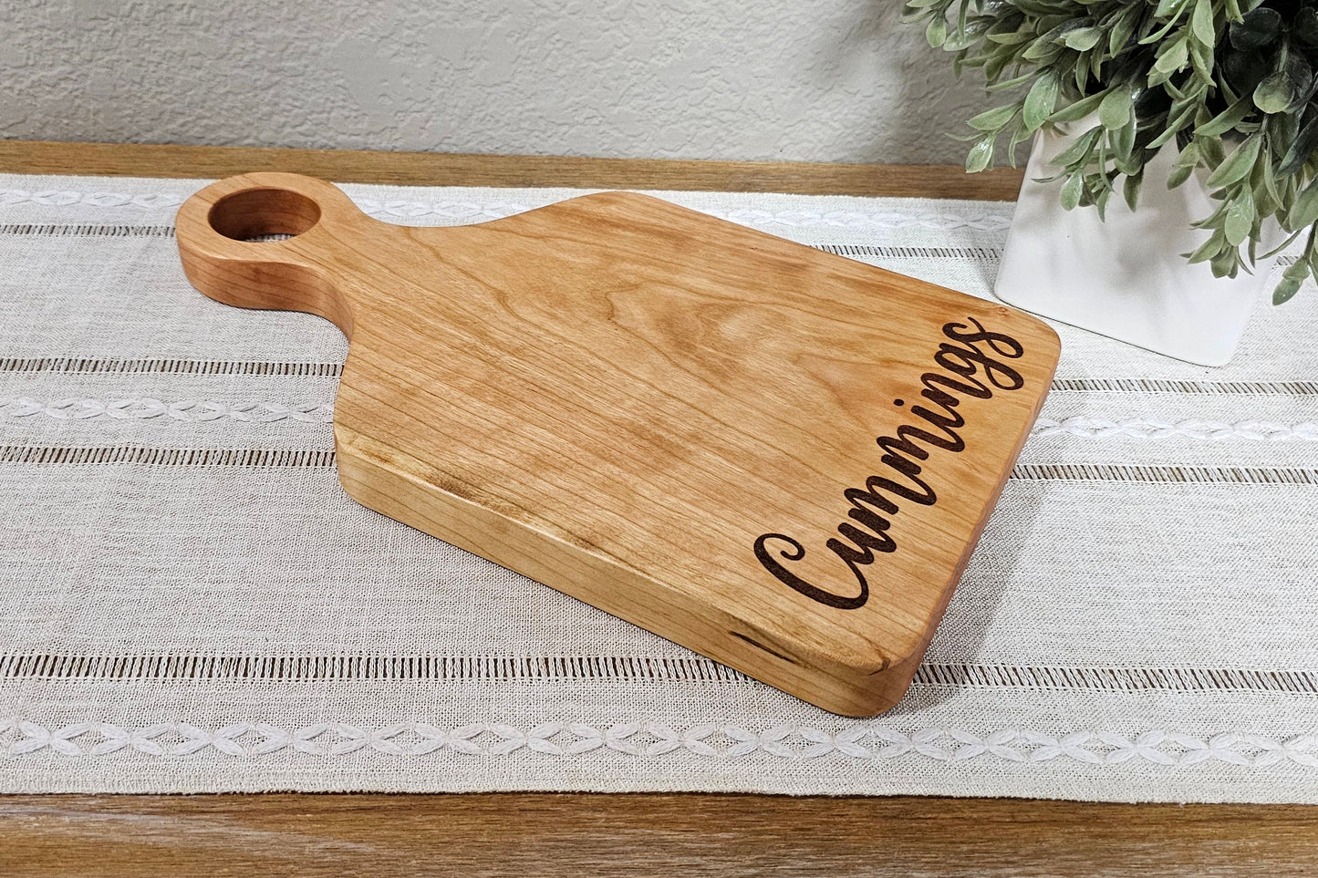 Personalized Charcuterie Board | Multiple Wood Color & Style Options