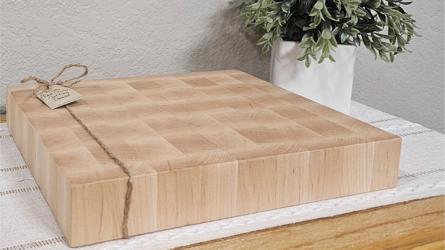 Maple End Grain Cutting Board