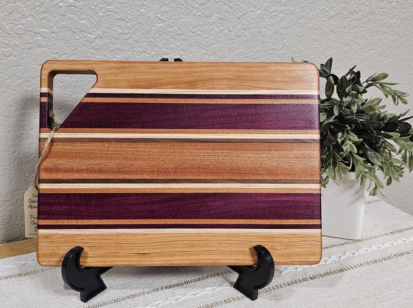 Cheese Board | Walnut, Maple, Cherry, African Sapele & Purpleheart Woods