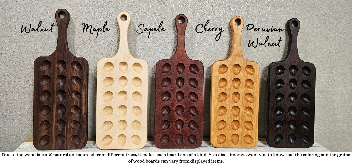 Personalized Charcuterie Board | Multiple Wood Color & Style Options